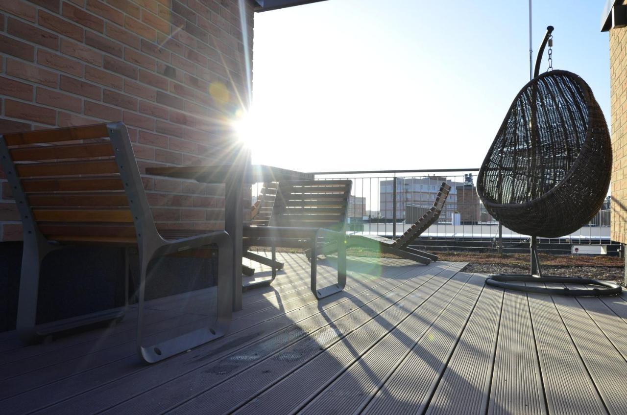 Roof Terrace Old Town Apartments With Private Parking Гданьск Экстерьер фото