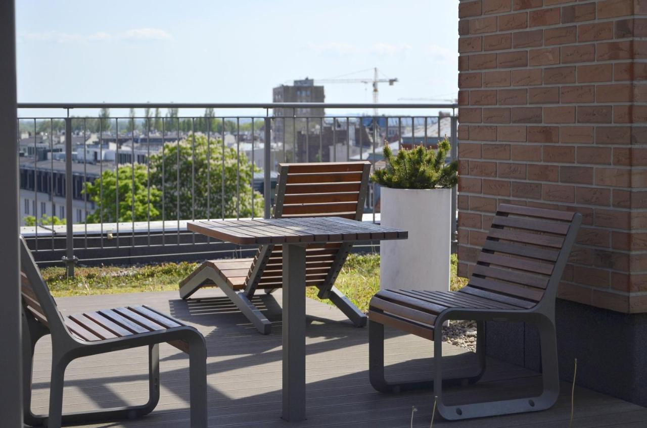 Roof Terrace Old Town Apartments With Private Parking Гданьск Экстерьер фото